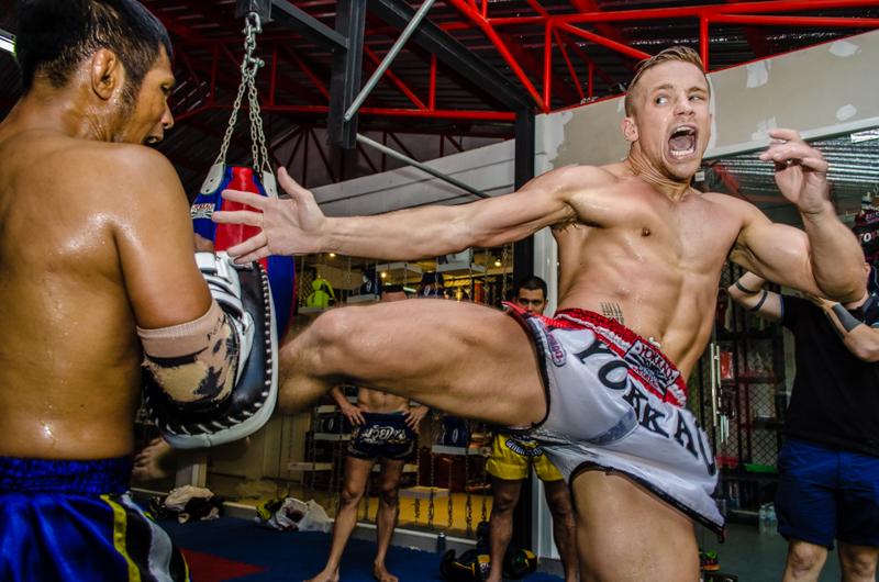 Jordan Watson on fire at the new YOKKAO Training Center in Bangkok!-Yokkao Thailand Store