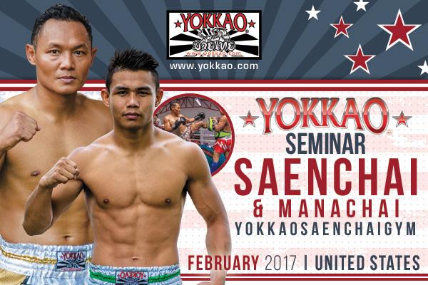 YOKKAO Saenchai/Manachai USA Seminar Tour Confirmed!-Yokkao Thailand Store