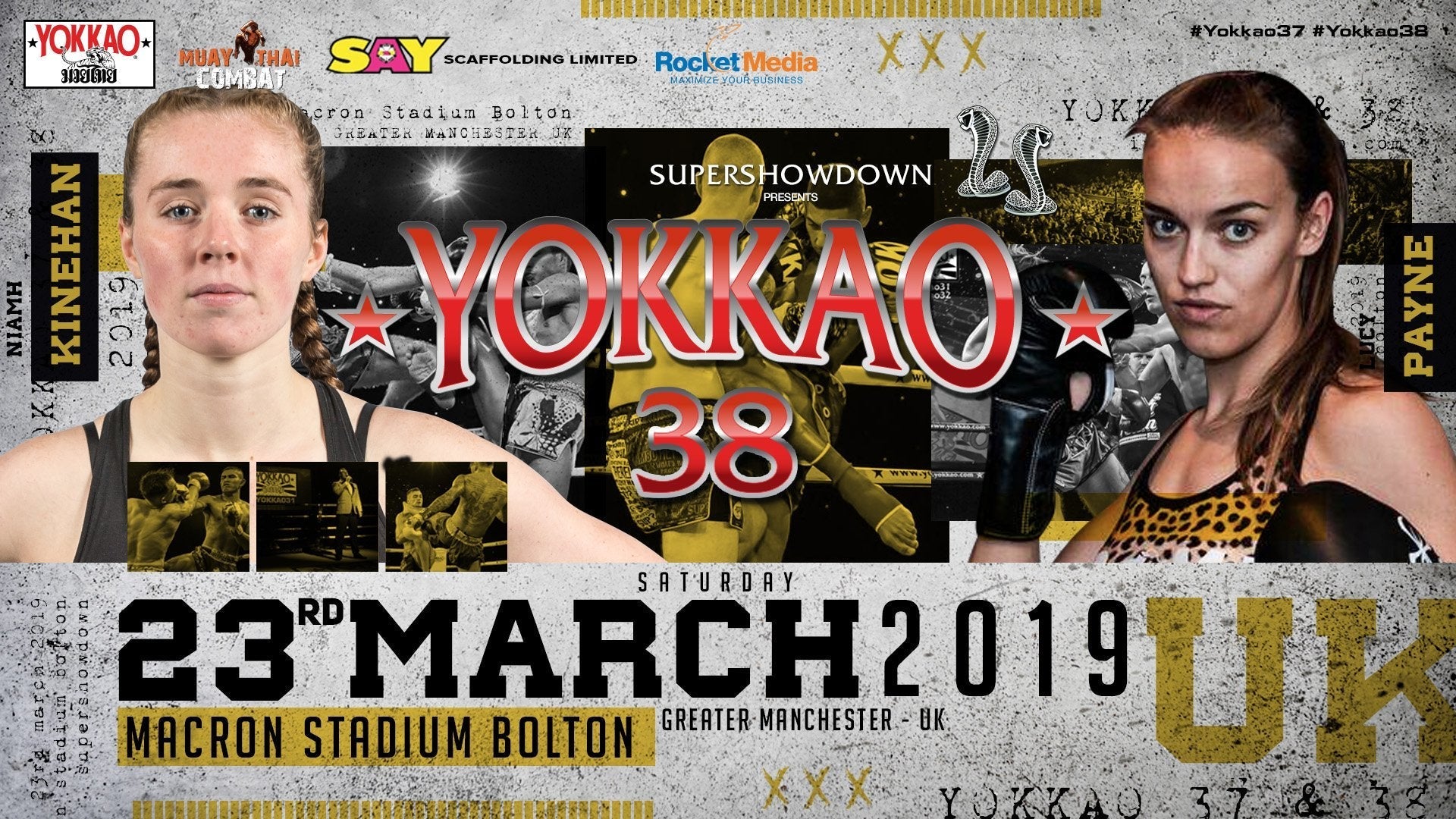 YOKKAO 38: Niamh Kinehan V Lucy Payne-Yokkao Thailand Store
