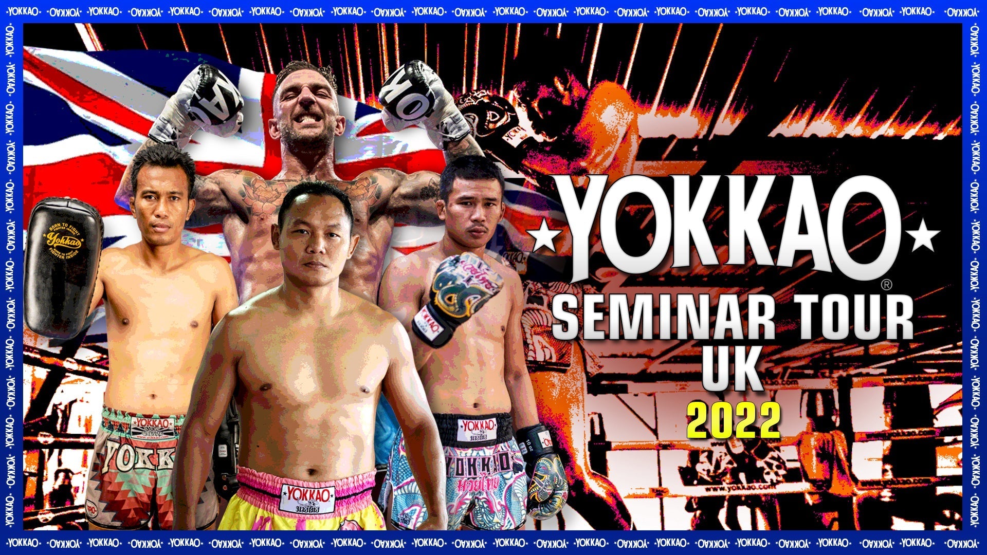 YOKKAO Announces Summer 2022 UK Seminar Tour-Yokkao Thailand Store