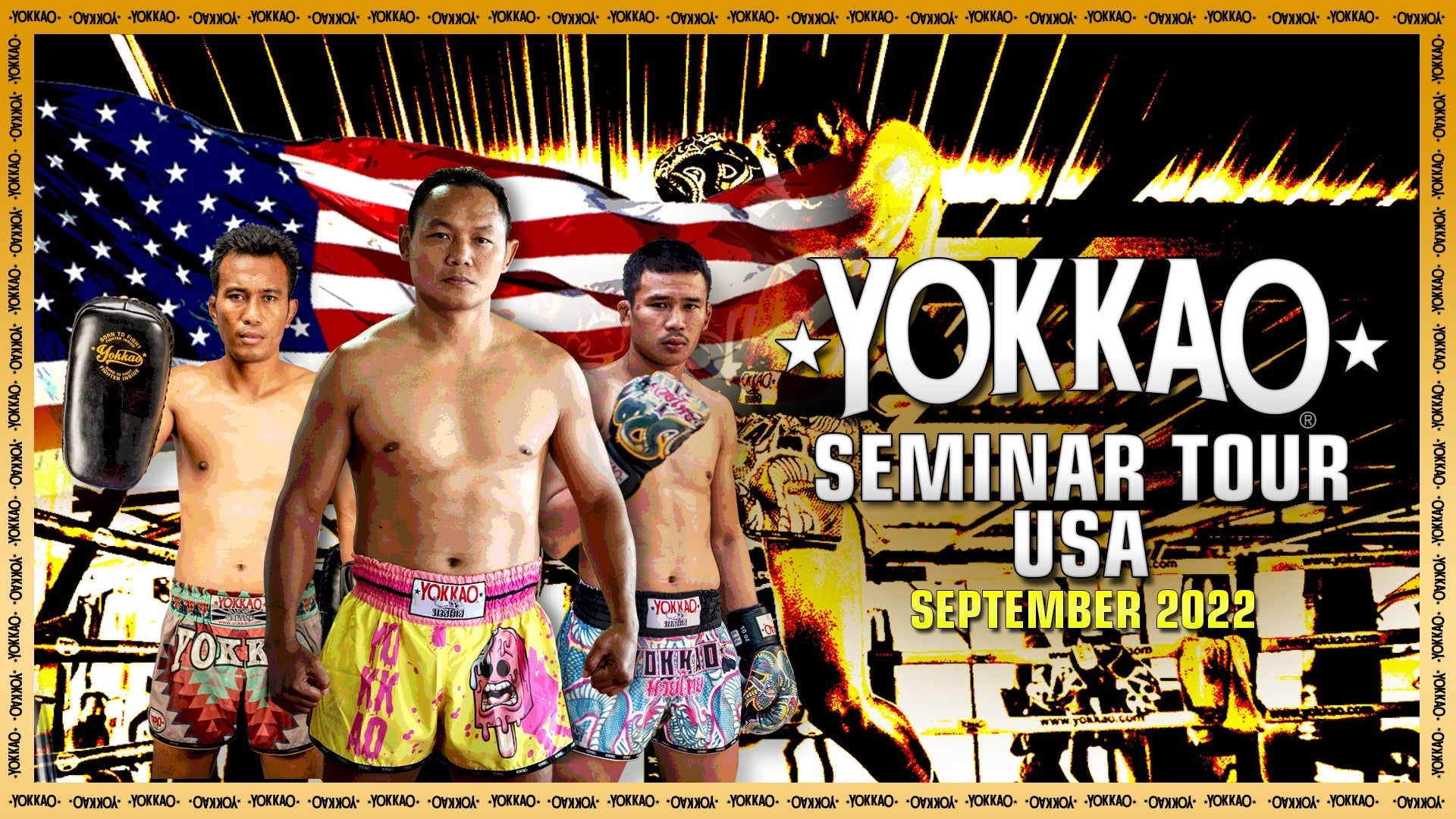 USA Tour Announced for New YOKKAO Seminar Team-Yokkao Thailand Store