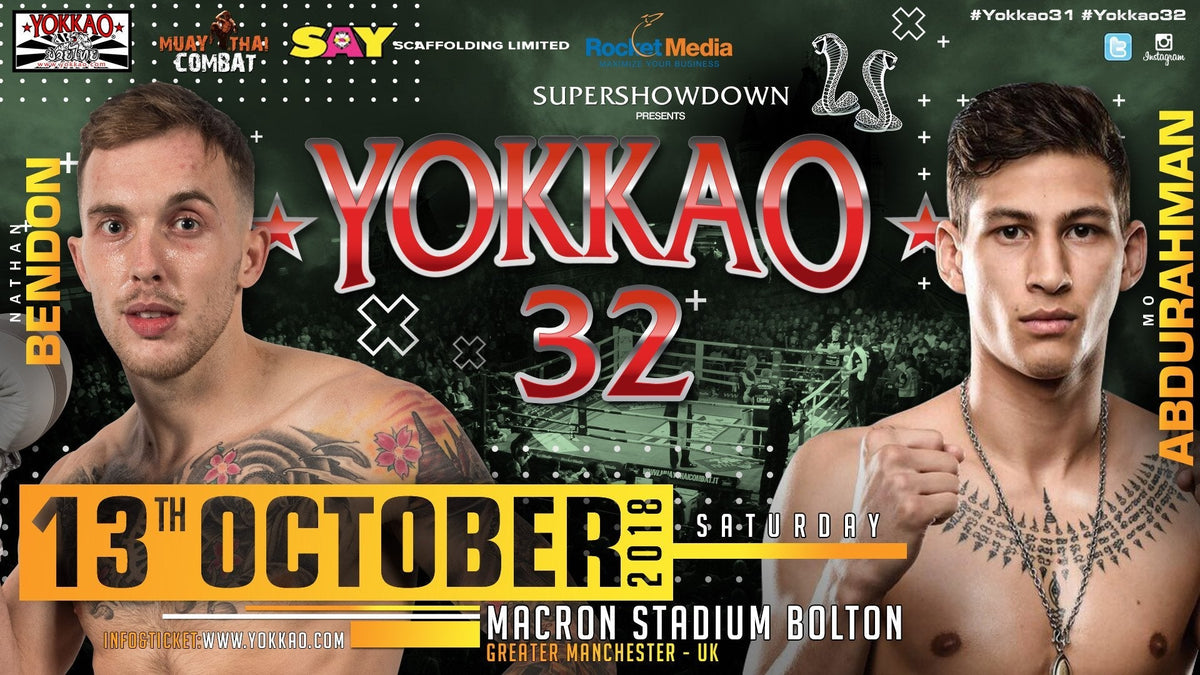 YOKKAO 32: Nathan Bendon vs Mo Abdurahman-Yokkao Thailand Store