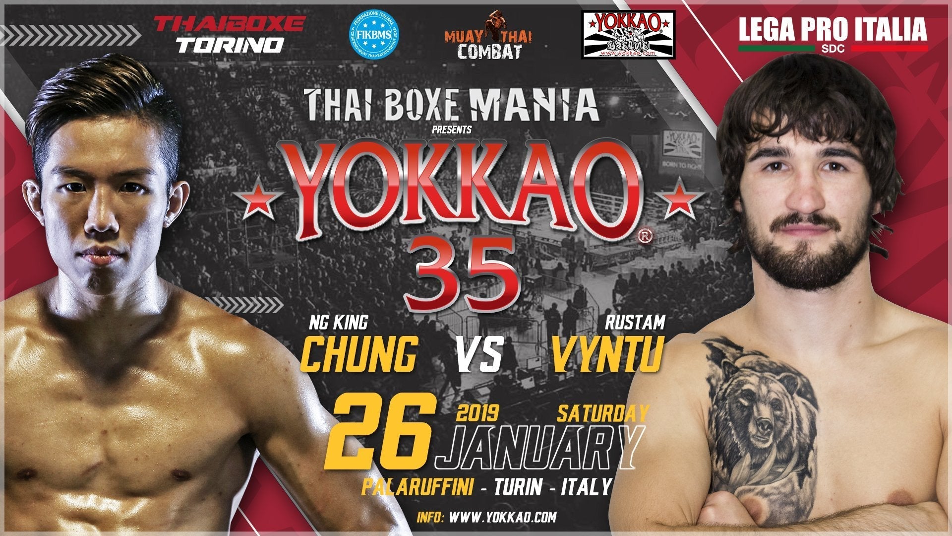 YOKKAO 35: Ng King Chung vs Rustam Vyntu-Yokkao Thailand Store