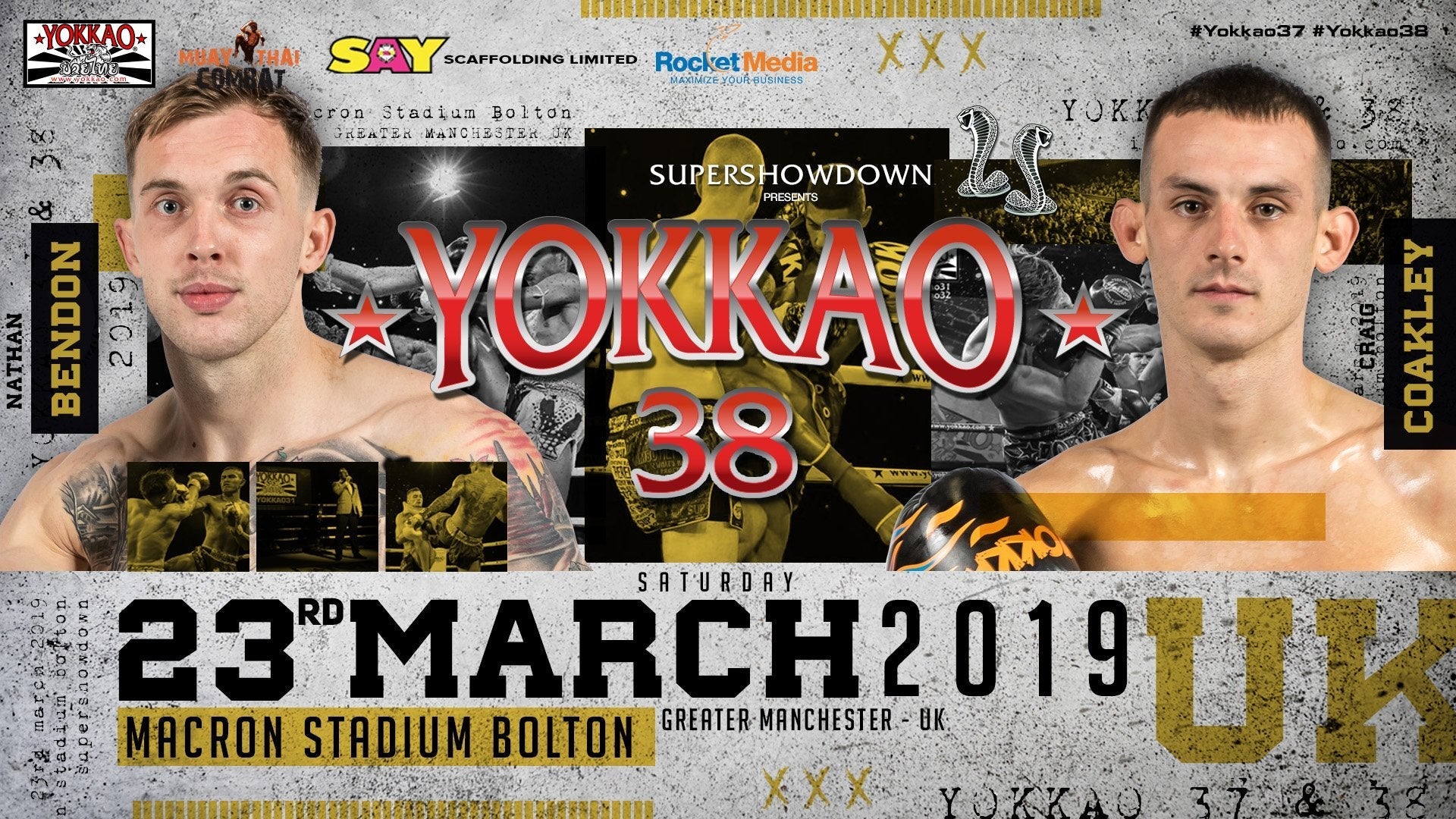 YOKKAO 38: Nathan Bendon vs Craig Coakley-Yokkao Thailand Store