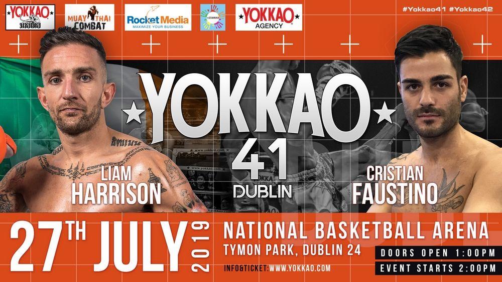 Harrison vs Faustino to Headline YOKKAO 41-Yokkao Thailand Store