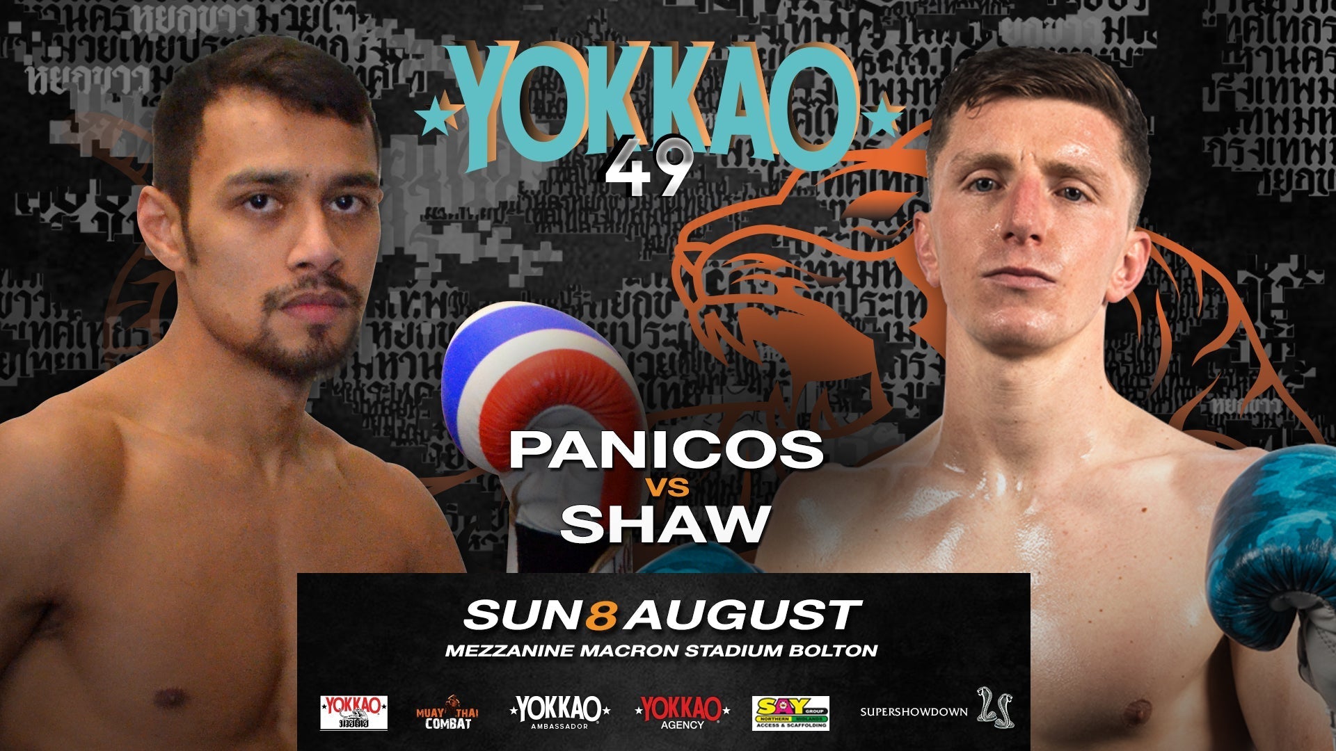 YOKKAO 49 First Fight Announced: Panicos Yusuf vs Chris Shaw!-Yokkao Thailand Store