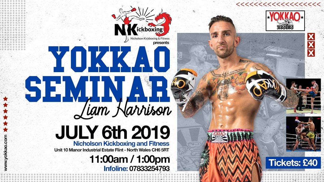 YOKKAO Seminar with Liam Harrison Set for 6 July in Wales-Yokkao Thailand Store
