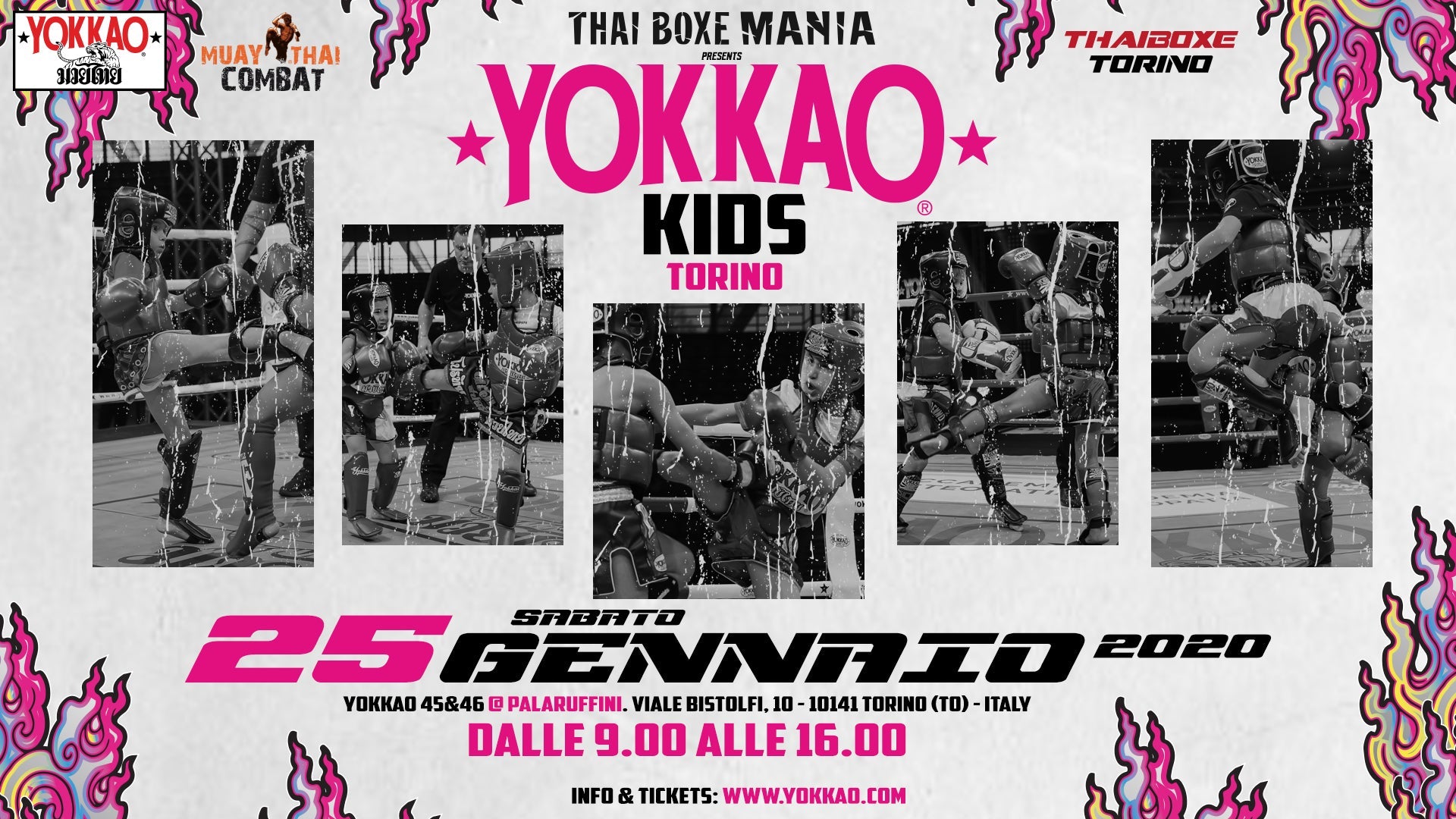 YOKKAO KIDS RETURN TO TURIN ON 25 JANUARY 2020