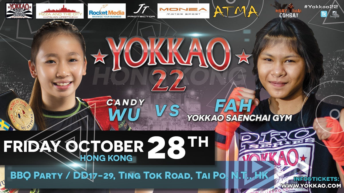2 Gold Medalist Women’s Fight Added to YOKKAO 22 Hong Kong!-Yokkao Thailand Store