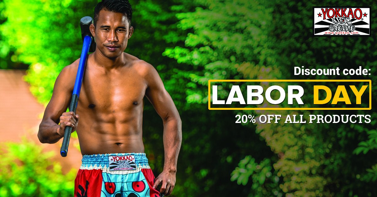 YOKKAO Celebrates Labor Day With 20% Off Storewide!-Yokkao Thailand Store