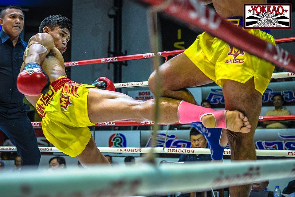 Breaking News: Manachai Scores Round One KO win at Channel 3 Main Event!-Yokkao Thailand Store