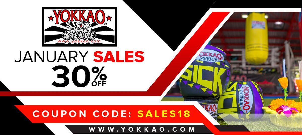 YOKKAO SALES: 30% Storewide to Kick Off the New Year!-Yokkao Thailand Store