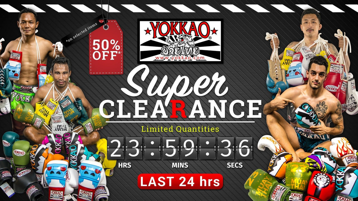 Final 24 Hours For YOKKAO 50% OFF Super Clearance Sales!-Yokkao Thailand Store