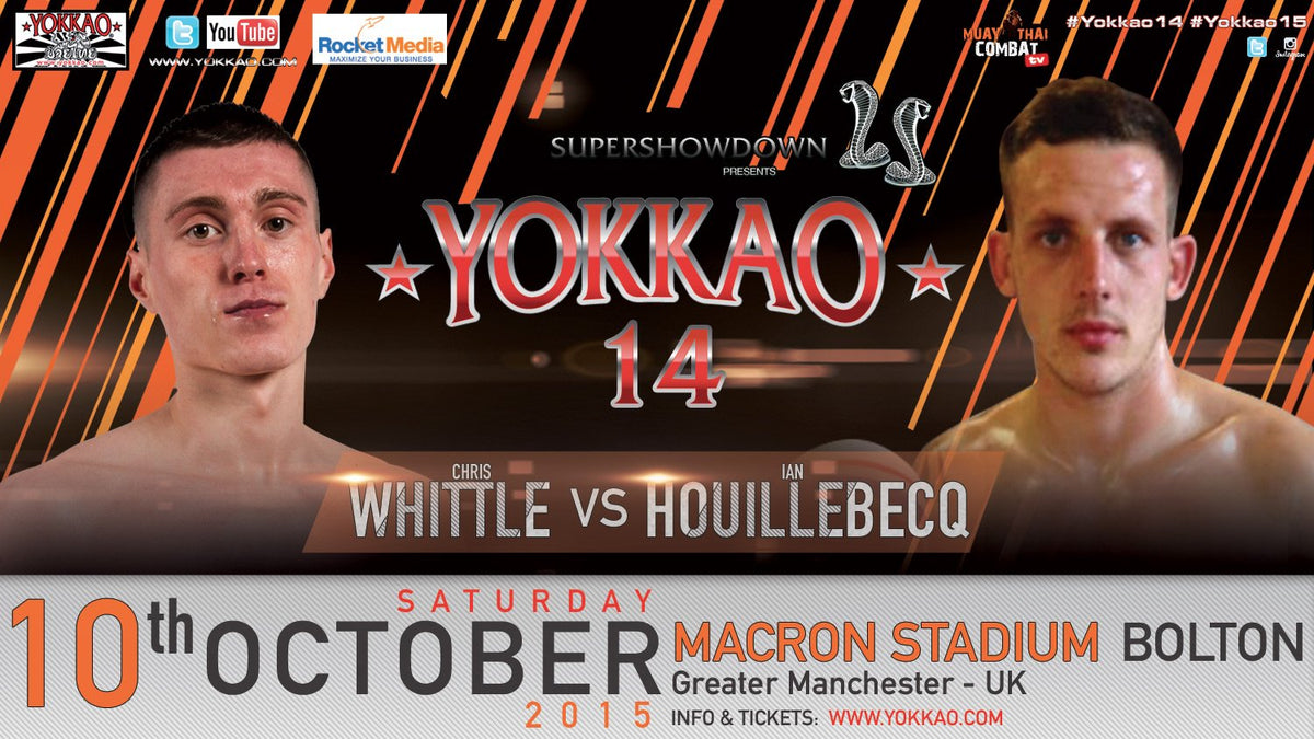 YOKKAO 14 Double Interview: Chris Whittle vs Ian Houillebecq!-Yokkao Thailand Store