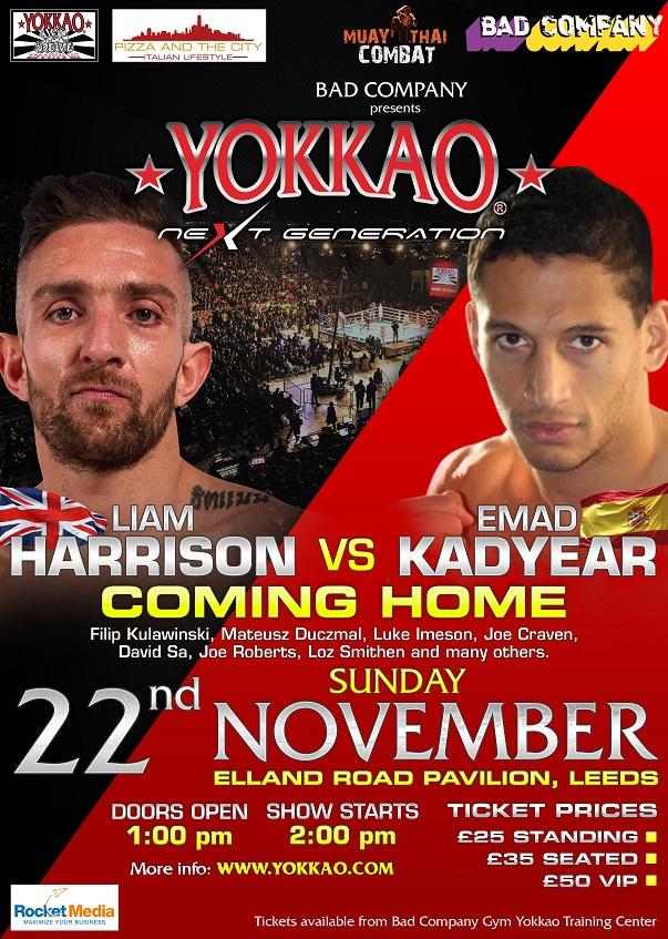 YOKKAO Next Generation: First Event in Leeds on November 22nd!-Yokkao Thailand Store