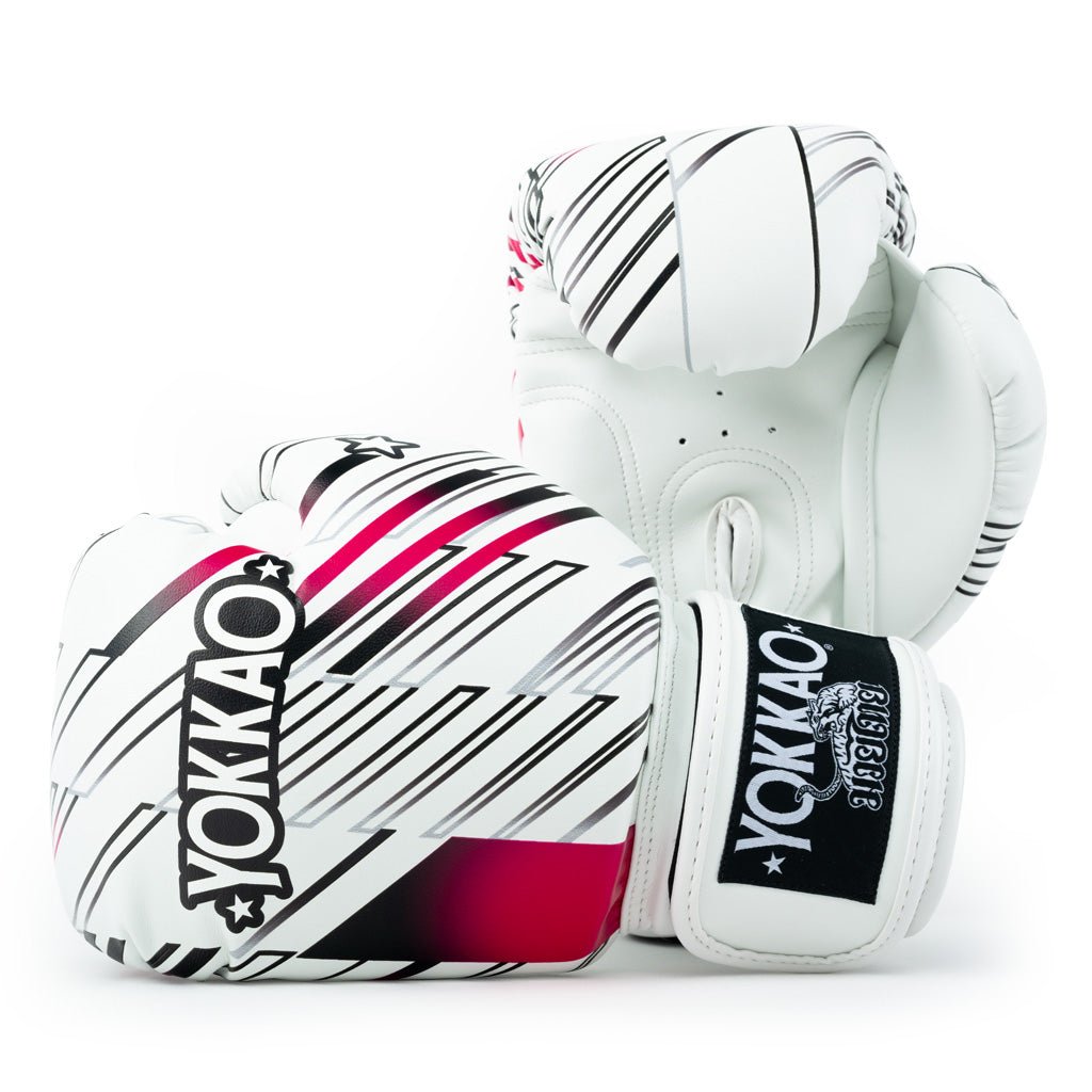 Power Boxing Gloves-gloves-d-yokkao-dollar-8oz-White-YOKKAO