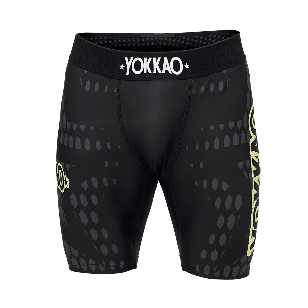 Stargame Compression MMA Shorts-shorts-mma-yokkao-dollar-S-Black-YOKKAO
