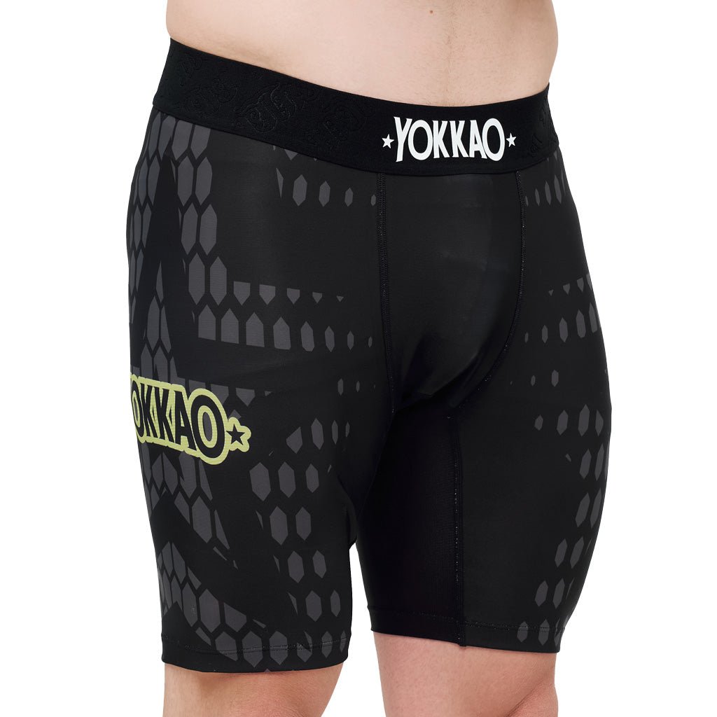Stargame Compression MMA Shorts-shorts-mma-S-Black-YOKKAO