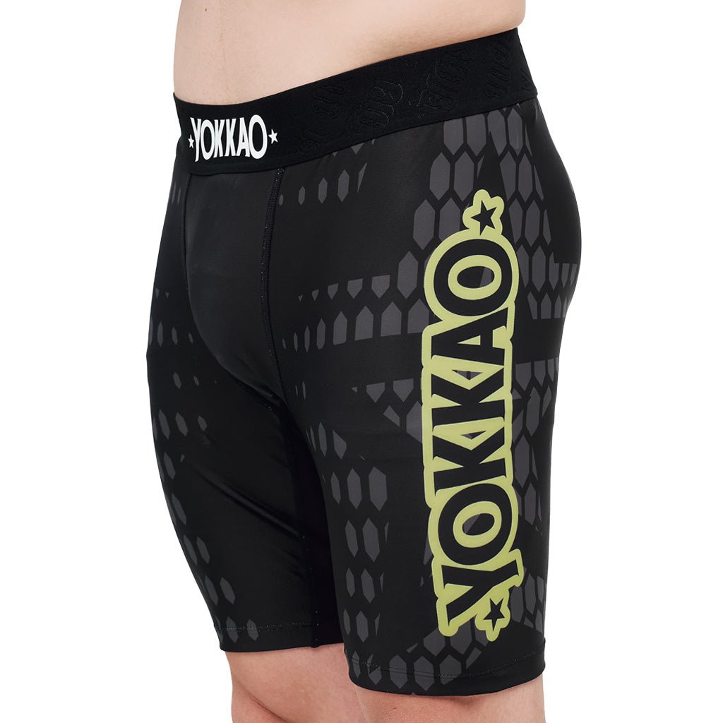 Stargame Compression MMA Shorts-shorts-mma-S-Black-YOKKAO