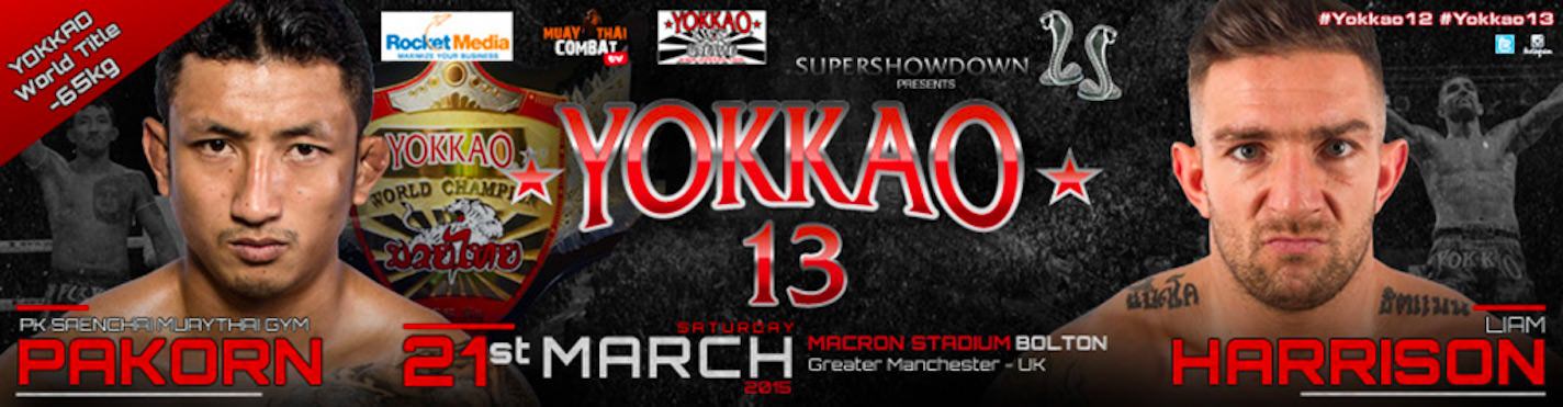 YOKKAO 13 Boxing Event