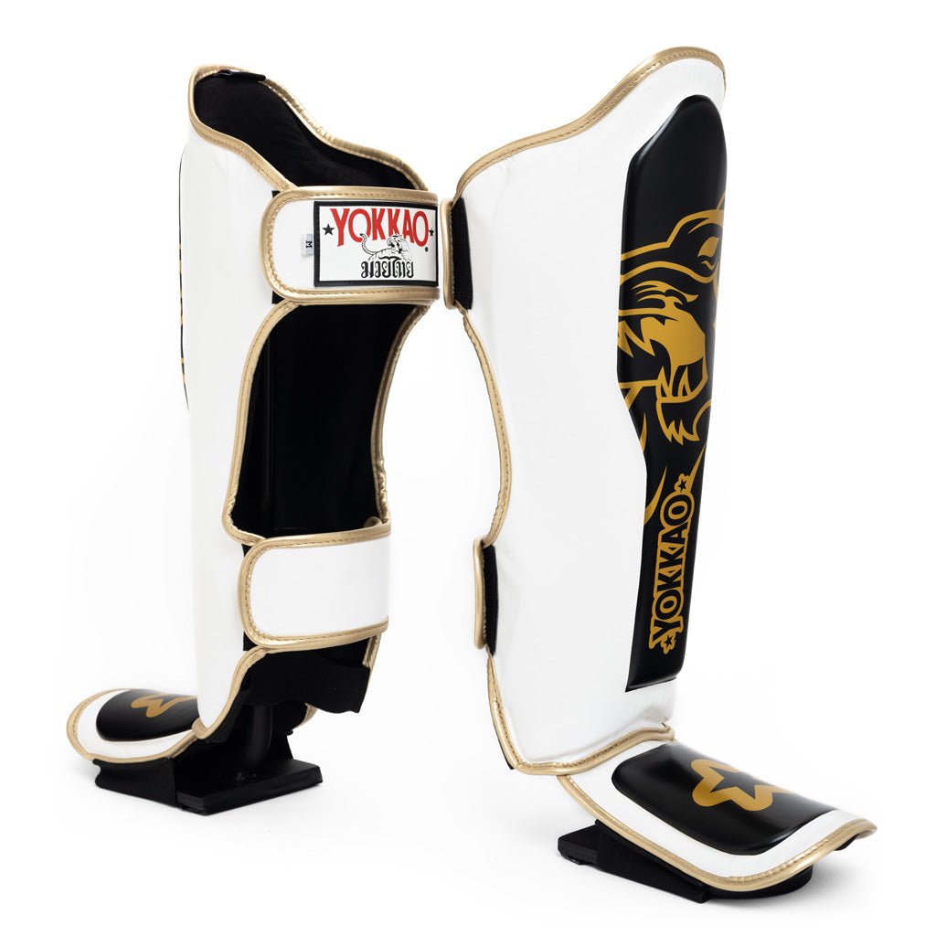 Original Shin Guards Gold-shin-m-S-Electric Blue-YOKKAO