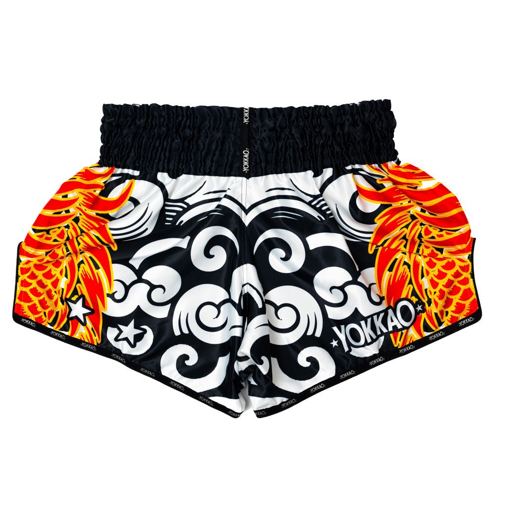 Dragon Muay Thai Shorts-shorts-carbonfit-new-XS-Pink/Blue-YOKKAO