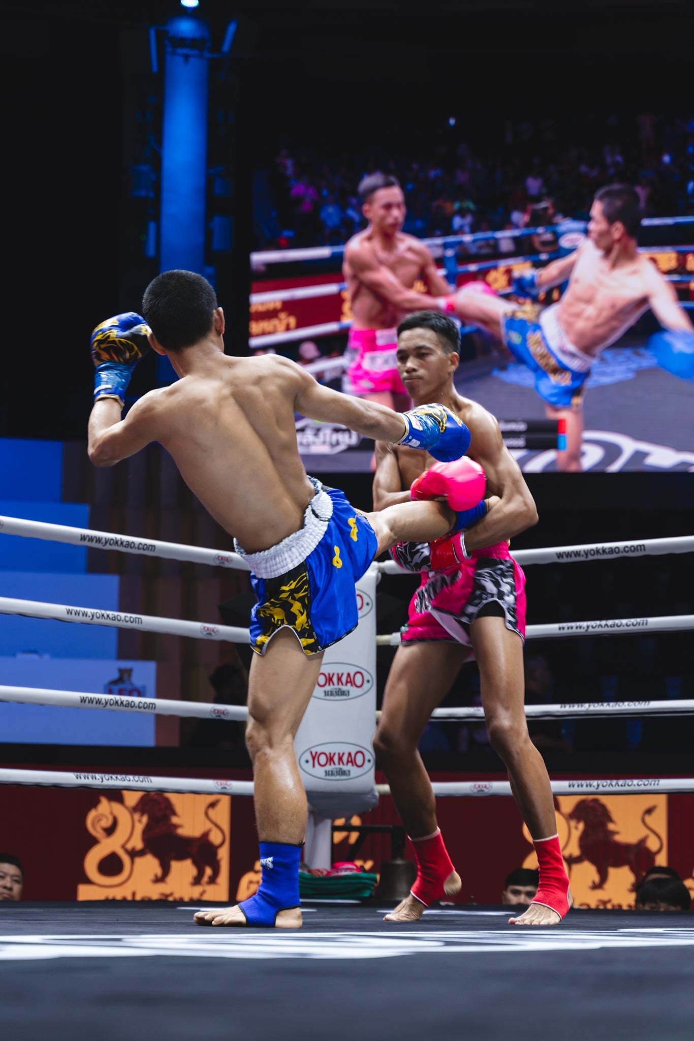 Muay Thai fight event Rajadamnern