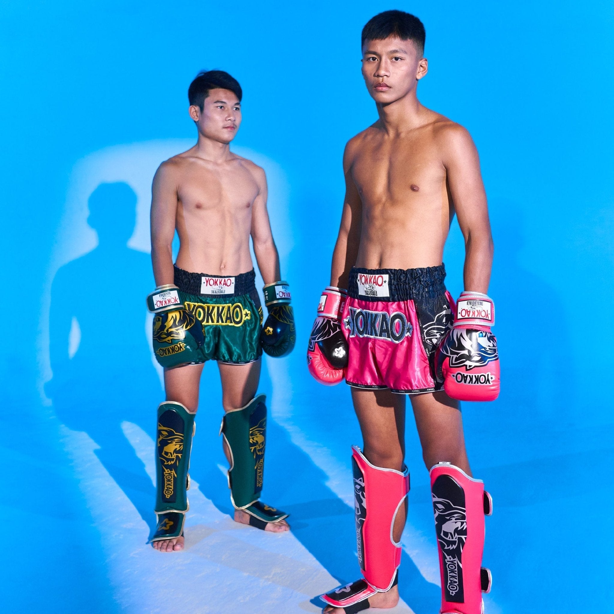 Original Muay Thai Shorts Silver-shorts-carbonfit-new-XS-Black-YOKKAO