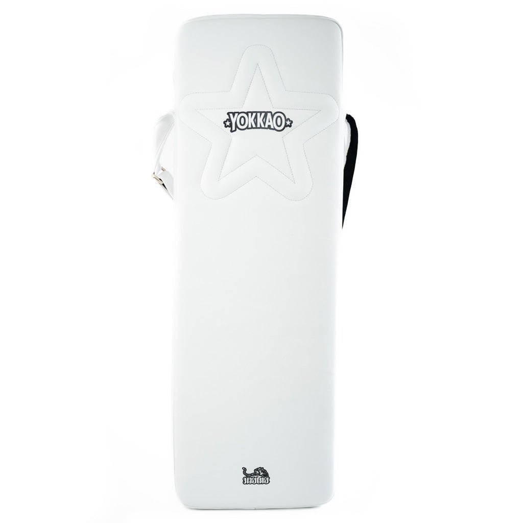 Quad Low Kick Pad-quad-low-kick-yokkao-dollar-White-YOKKAO