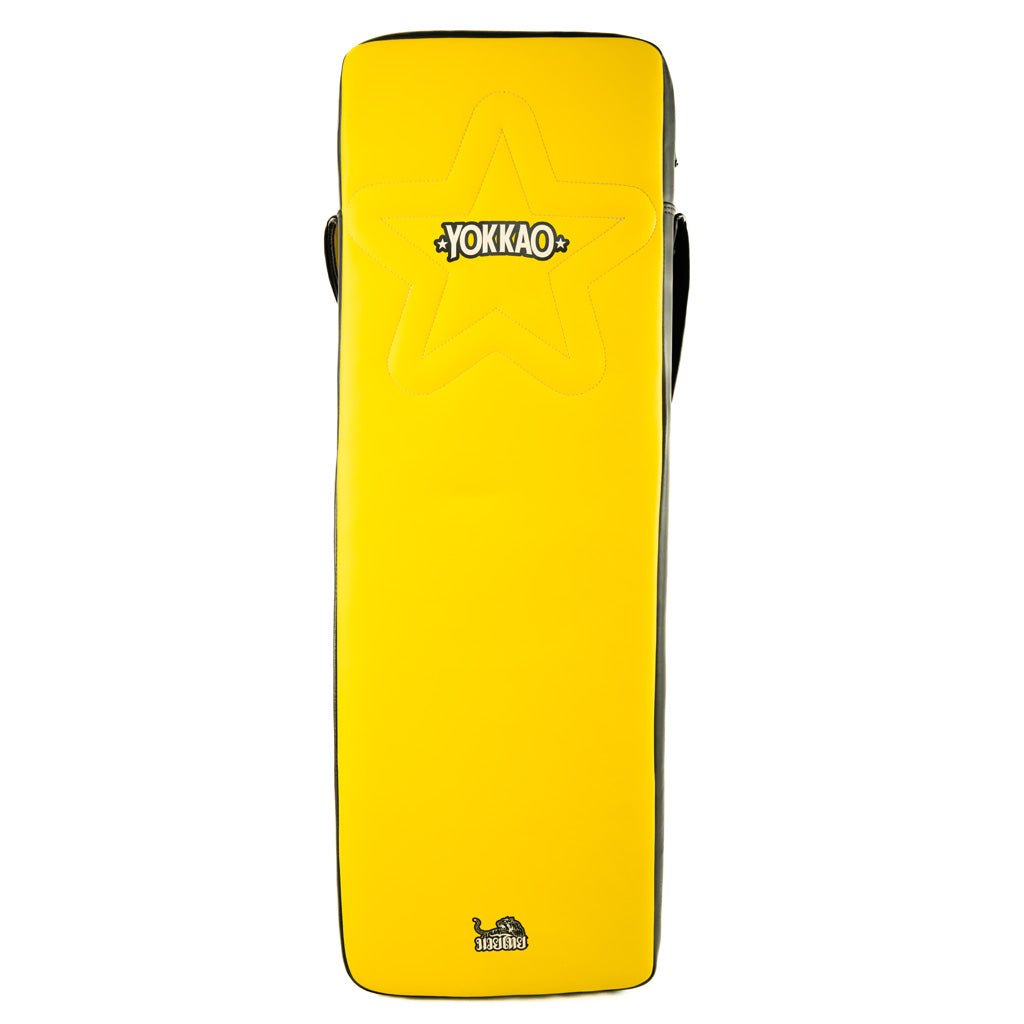 Quad Low Kick Pad-quad-low-kick-yokkao-dollar-Yellow/Black-YOKKAO