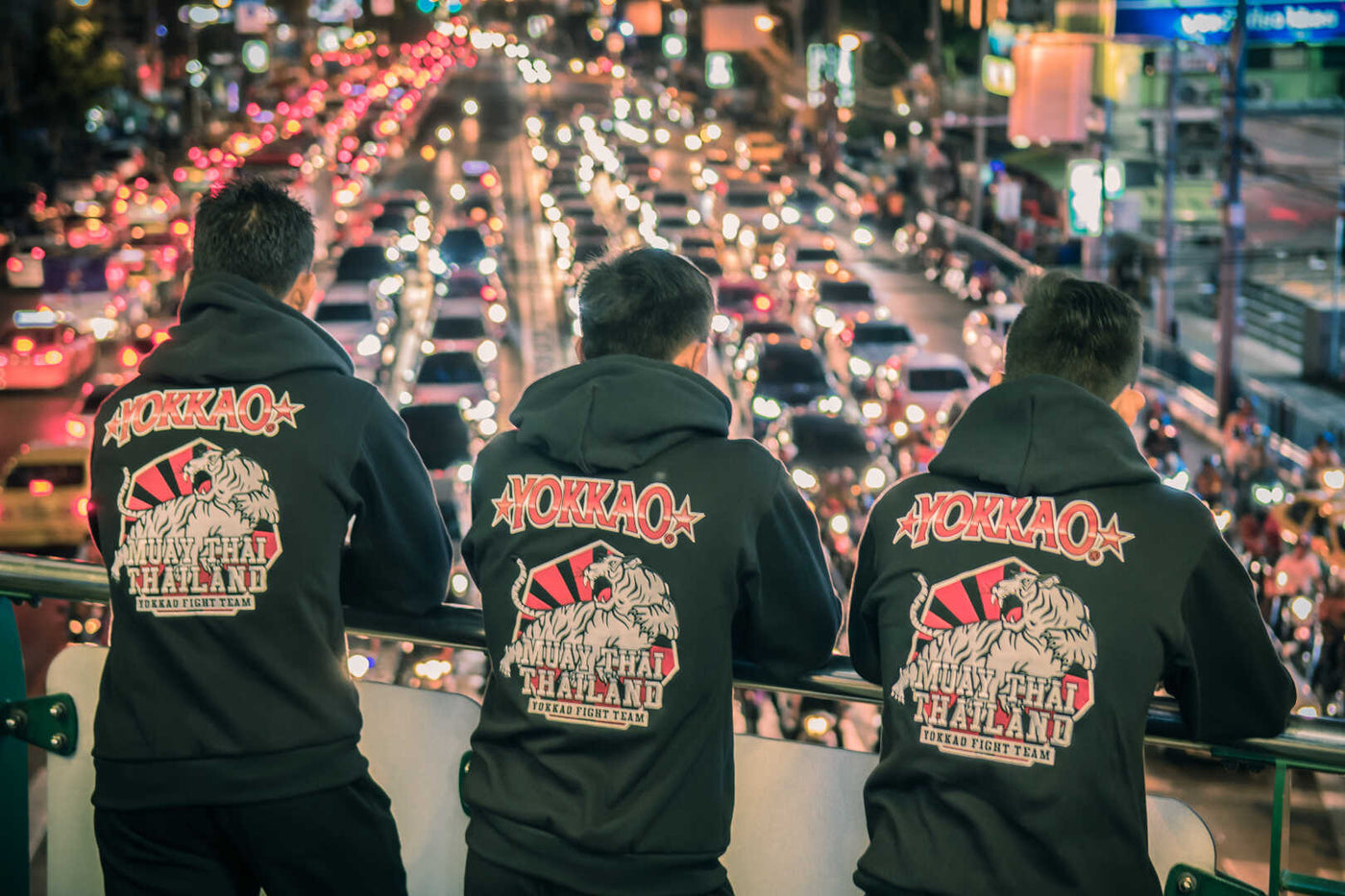 YOKKAO fighters training shot