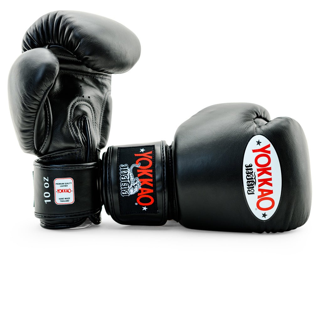 Matrix Black Boxing Gloves-gloves-m-8oz-Black-YOKKAO