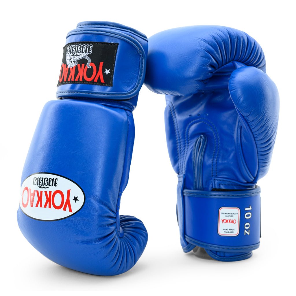 Matrix Blue Boxing Gloves - YOKKAO