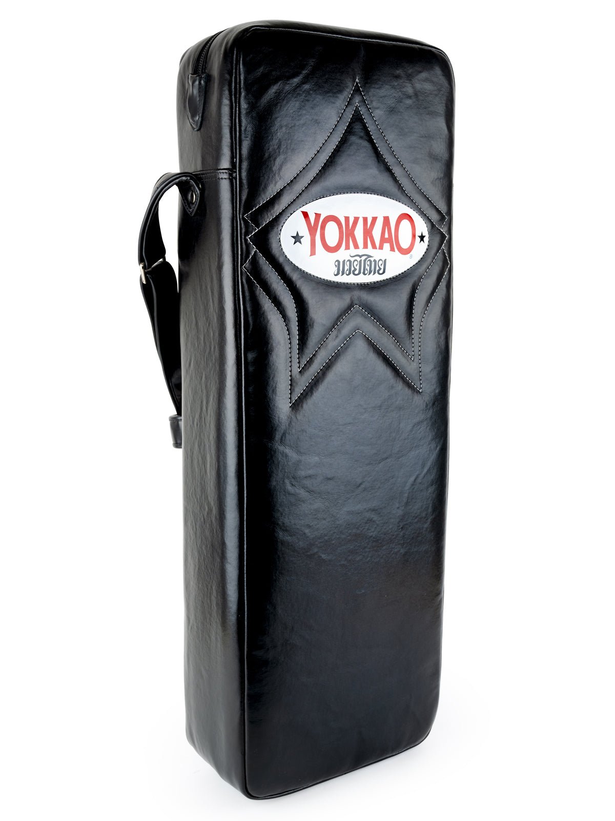 Quad Low Kick Pad Black-quad-low-kick-yokkao-dollar-YOKKAO