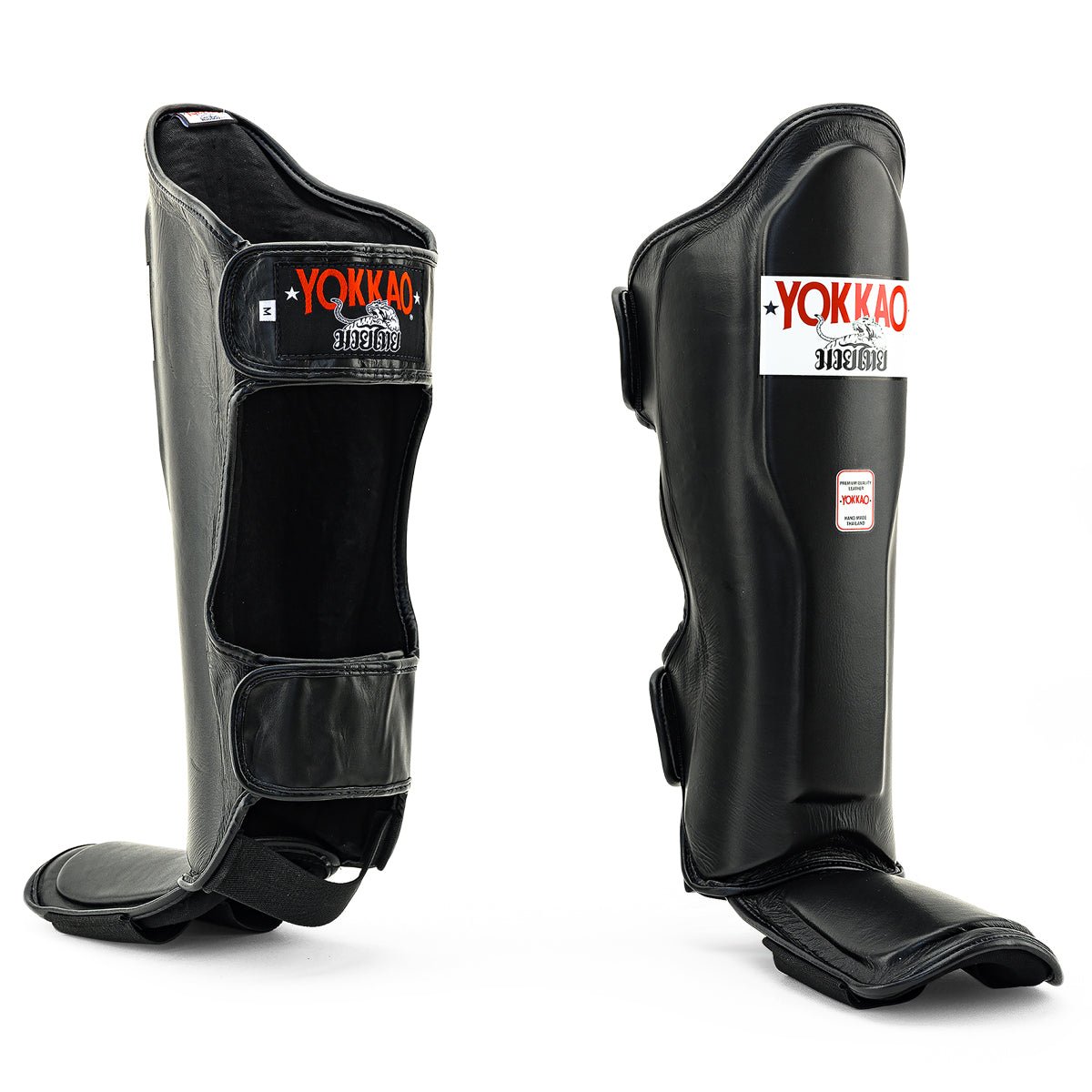Matrix Black Shin Guards-shin-m-XXS-Black-YOKKAO