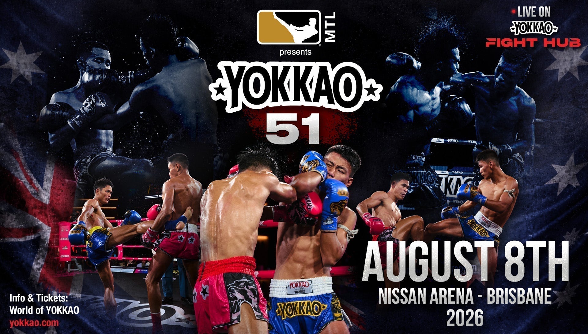 YOKKAO 51 Hits Australia with MTL: Global Return Set for Brisbane-Yokkao Thailand Store