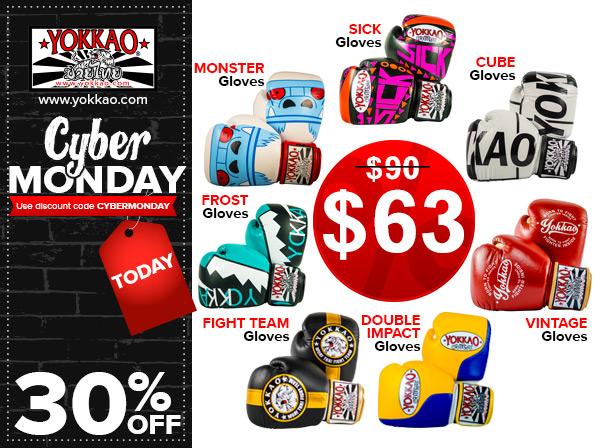 Missed the Black Friday? Have no fear, Cyber Monday is here!-Yokkao Thailand Store