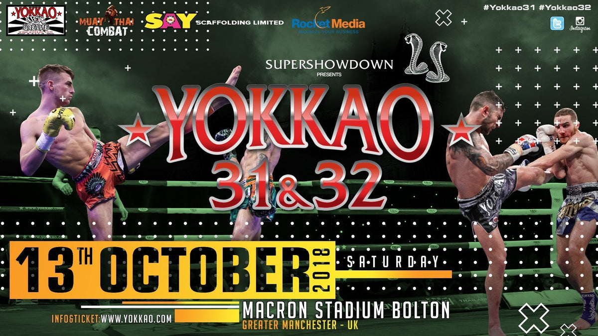 YOKKAO 31 - 32 Will Be Headlined By Haggerty and Harrison!-Yokkao Thailand Store