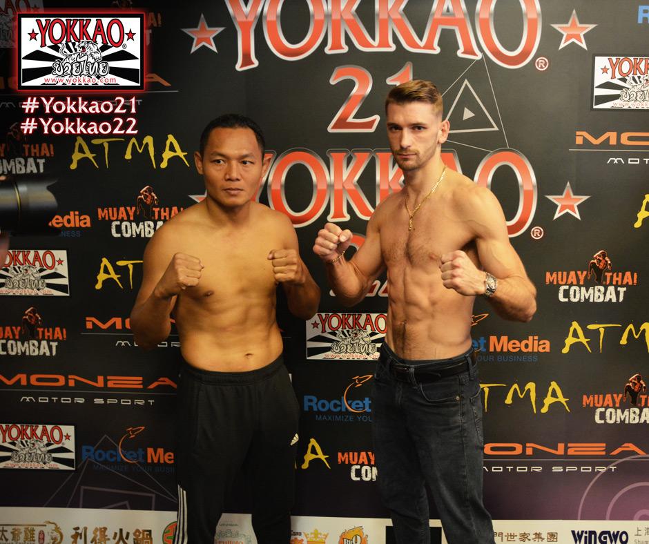 YOKKAO 21 - YOKKAO 22 Weigh-in results-Yokkao Thailand Store