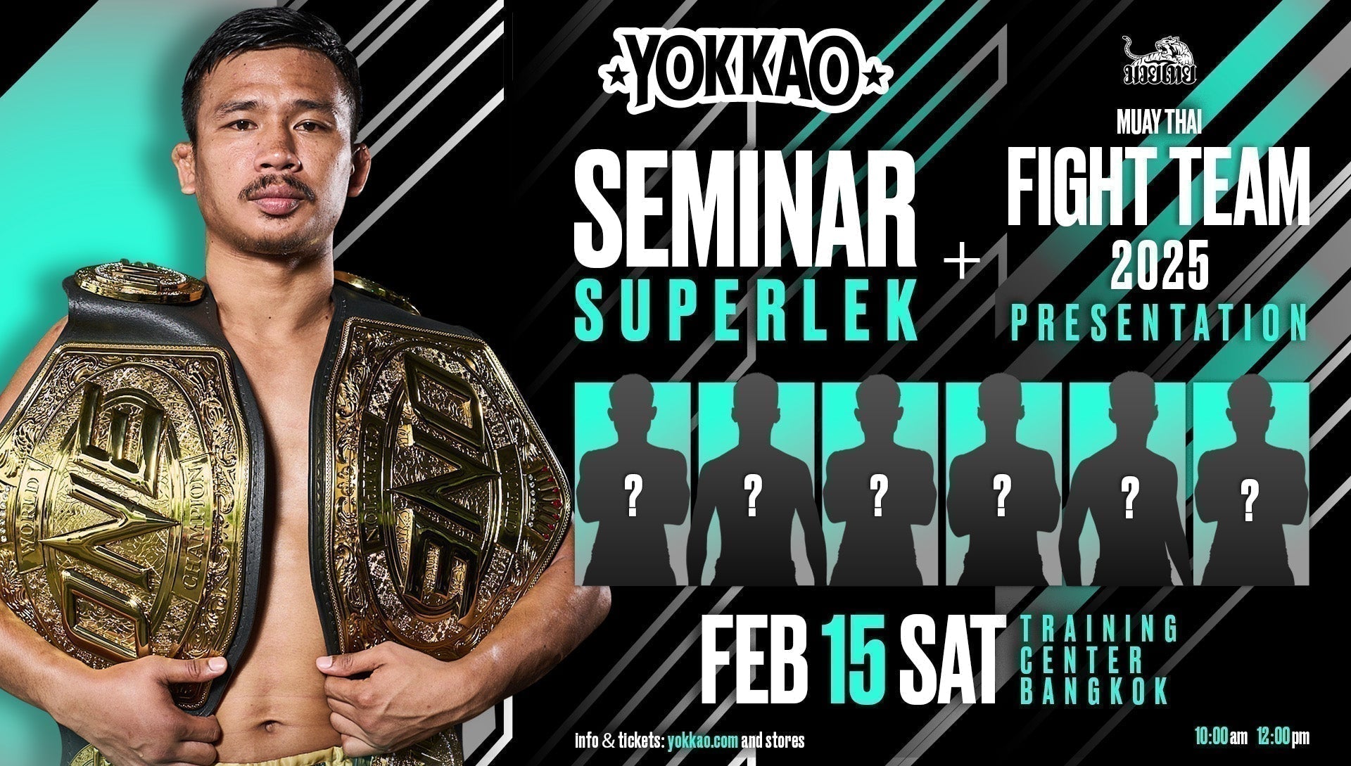YOKKAO Seminar with Superlek: A Muay Thai Masterclass at YOKKAO Training Center Bangkok-Yokkao Thailand Store
