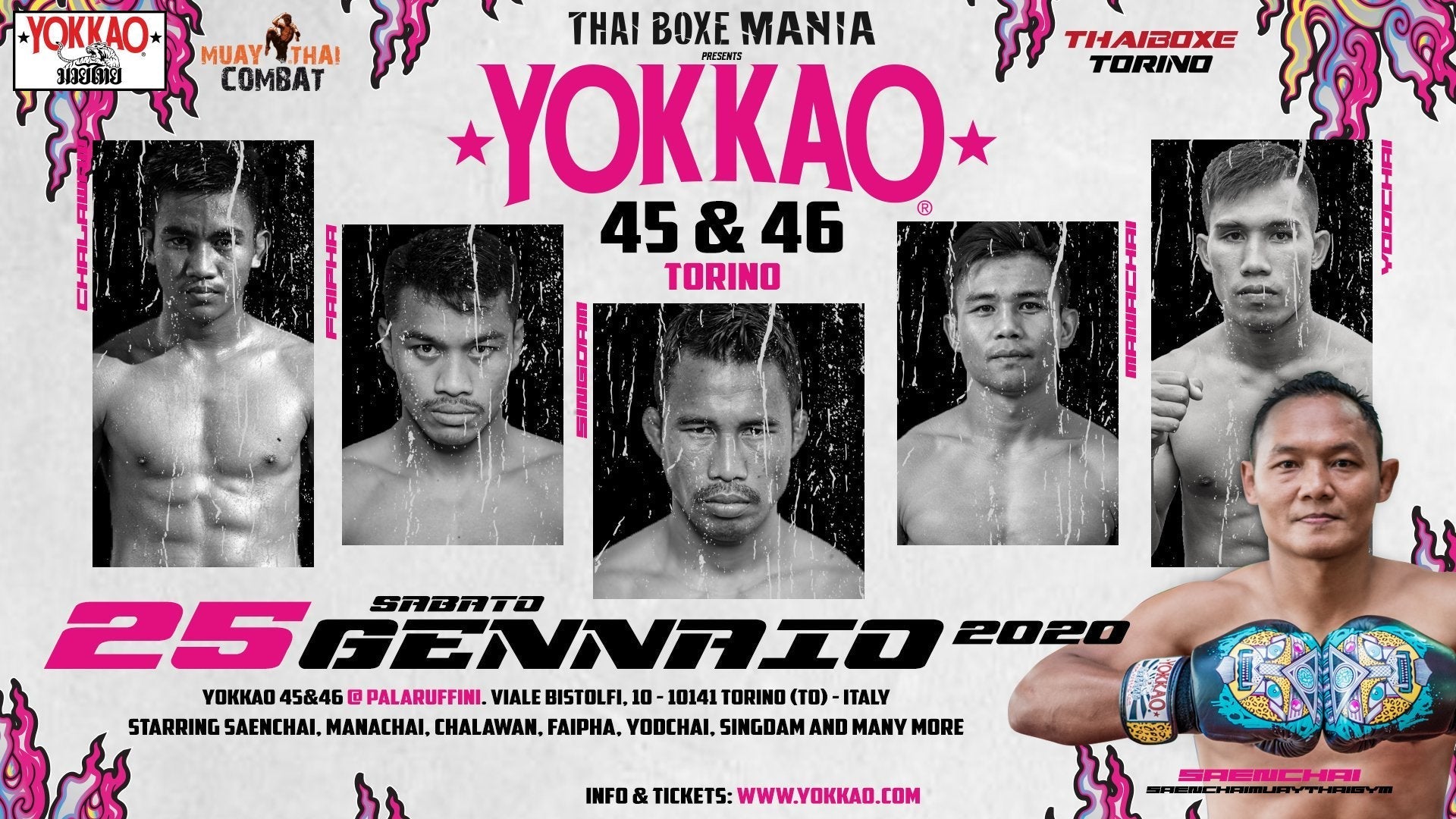 Breaking: First Six Fighters Announced for YOKKAO 45-46!-Yokkao Thailand Store