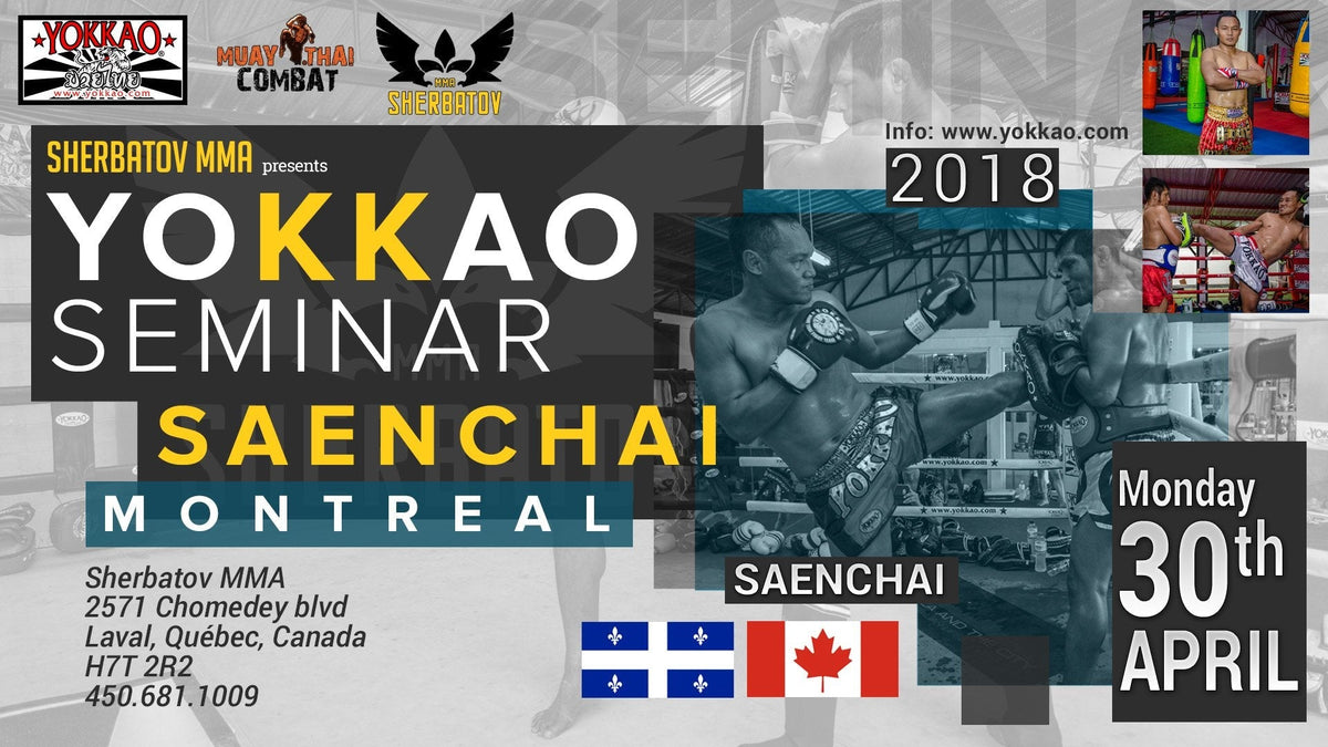 YOKKAO Seminar Adds Montreal Stop On Canadian Tour!-Yokkao Thailand Store