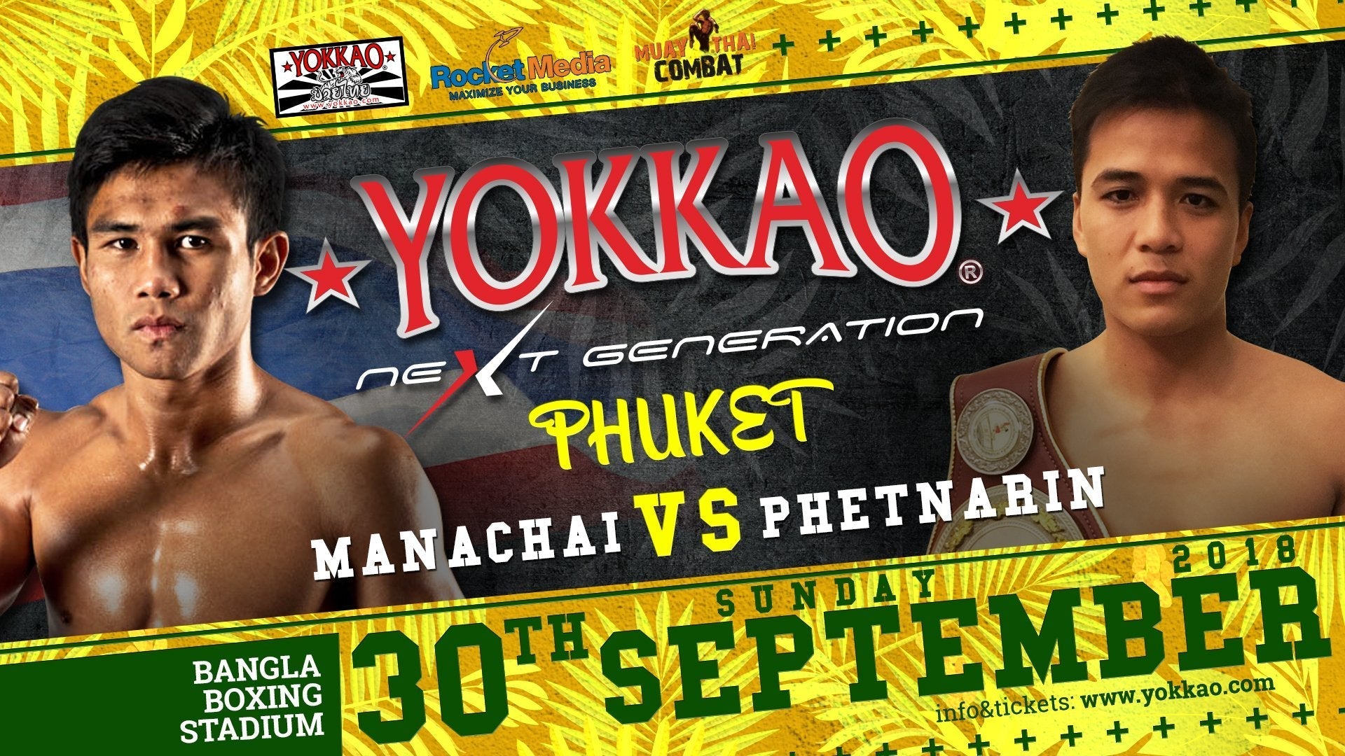 Manachai Headlines YOKKAO Next Generation Phuket!-Yokkao Thailand Store