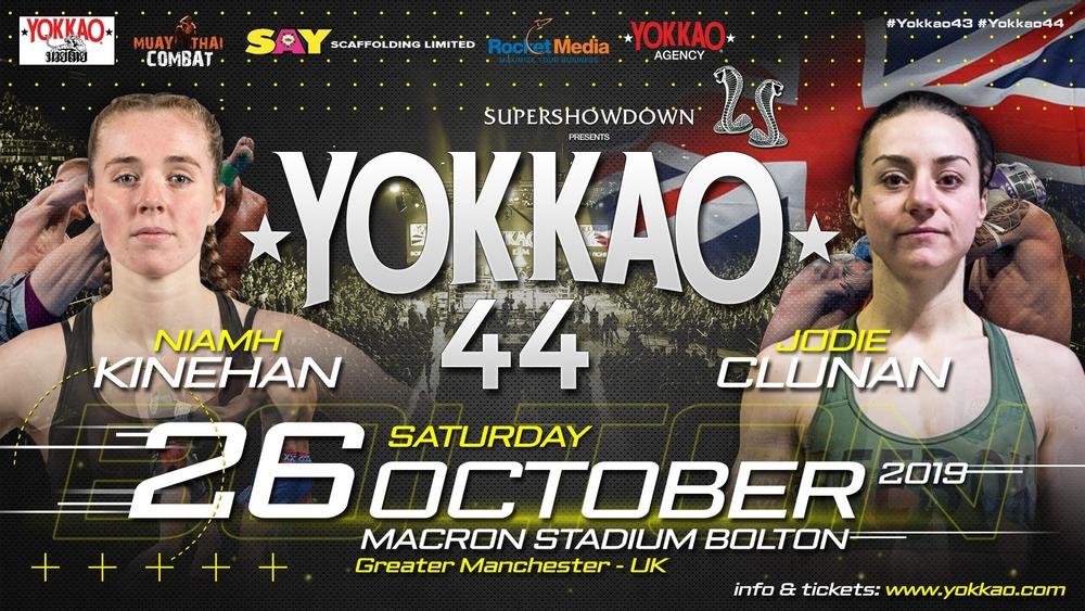 YOKKAO 44: Niamh Kinehan vs Jodie Clunan-Yokkao Thailand Store