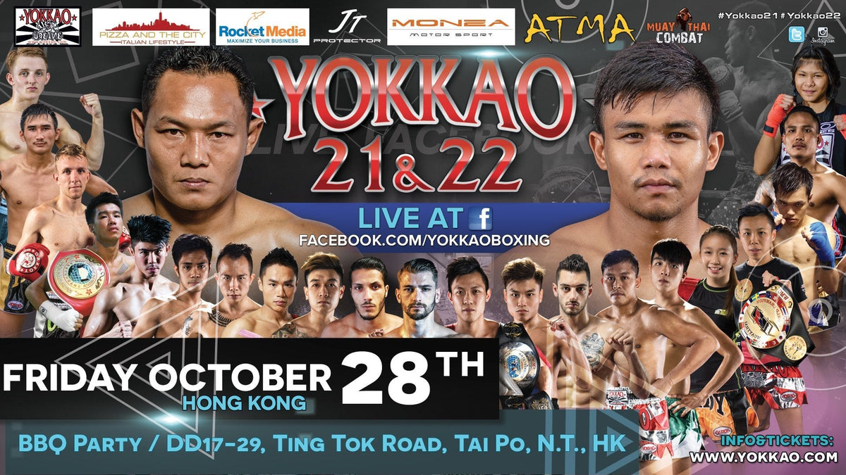 YOKKAO 21 YOKKAO 22 Live on Facebook!-Yokkao Thailand Store