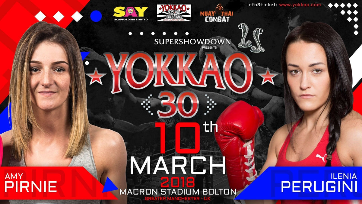 YOKKAO 30: Amy Pirnie vs Ilenia Perugini!-Yokkao Thailand Store