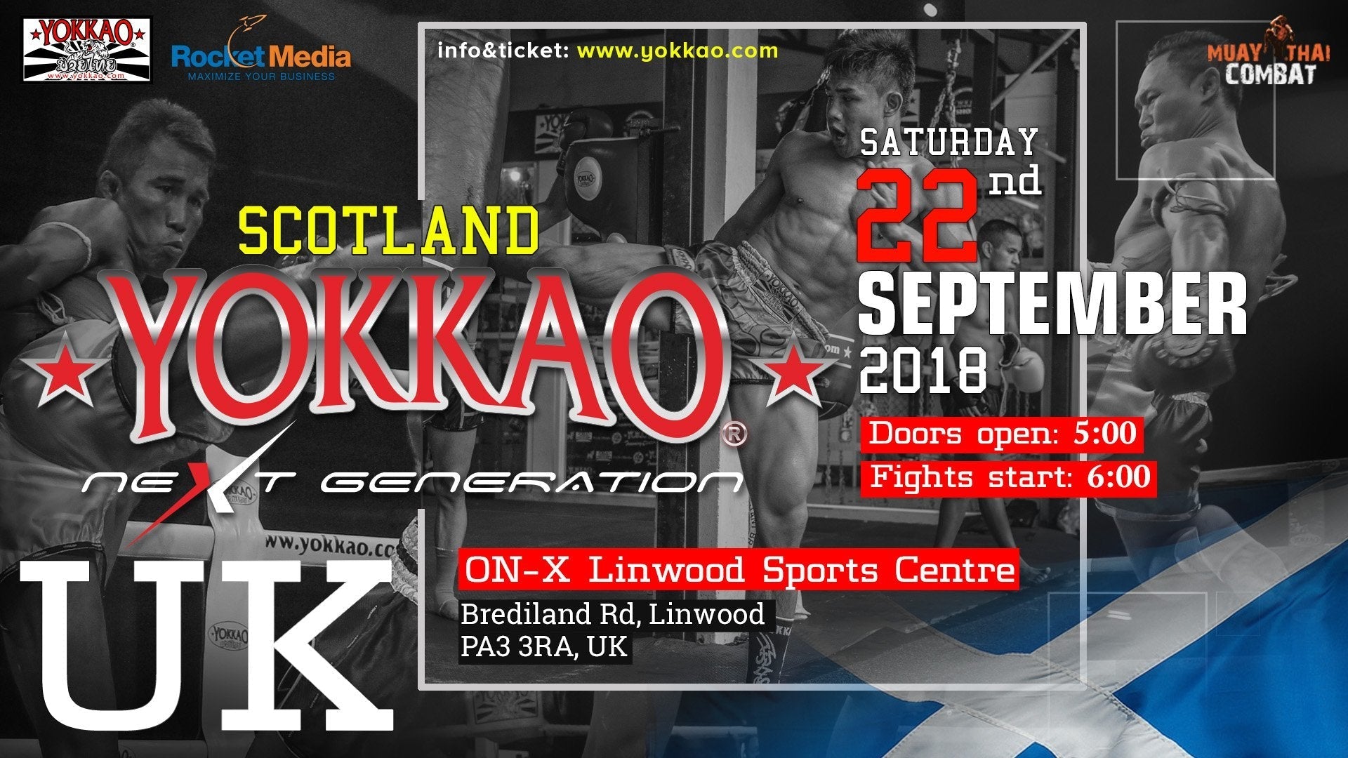 YOKKAO Next Generation Returns to Scotland!-Yokkao Thailand Store