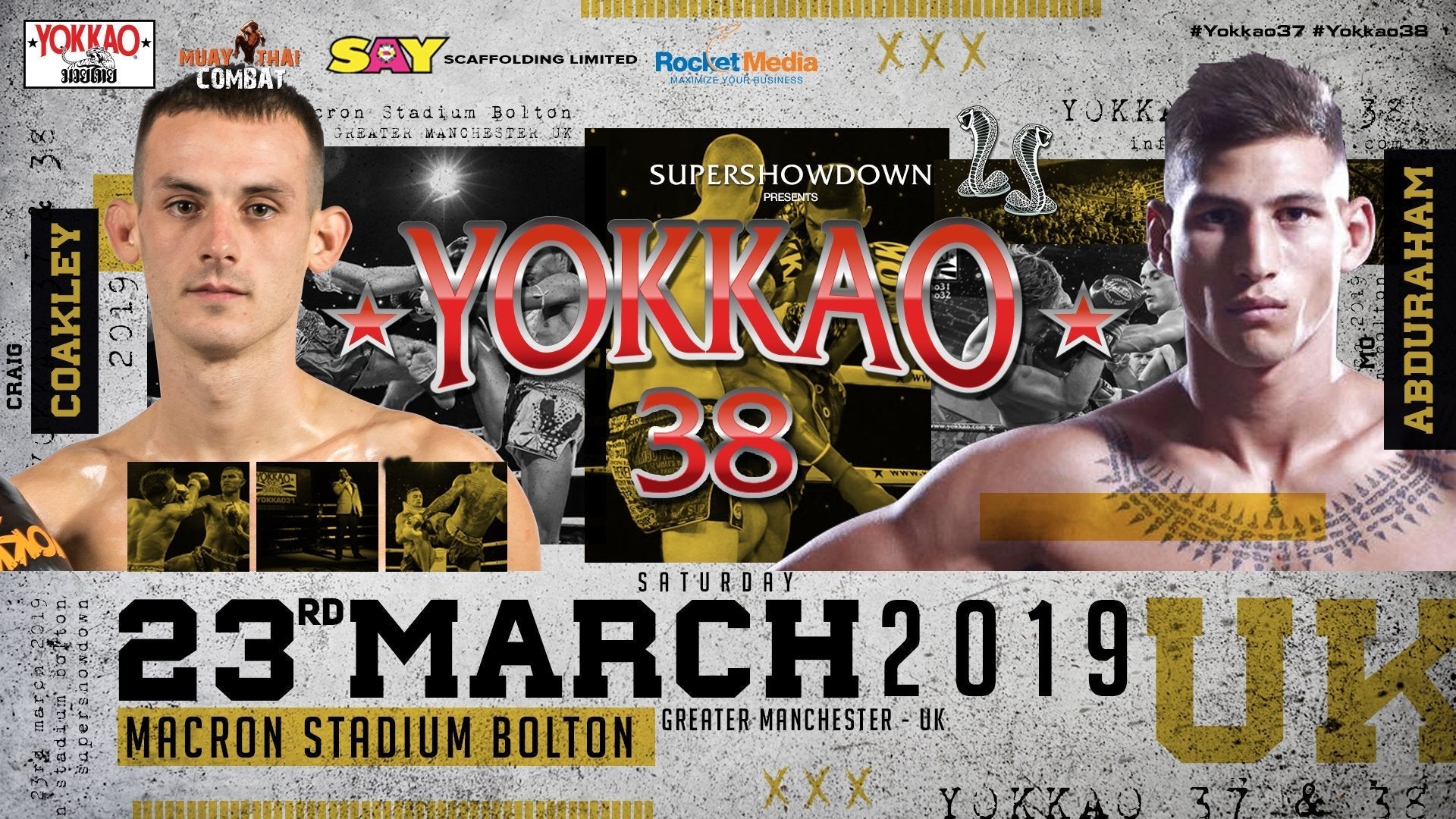 Craig Coakley To Face Mo Abdurahman at YOKKAO 38-Yokkao Thailand Store