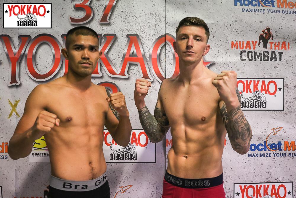YOKKAO 37 - 38 Weigh -In Results-Yokkao Thailand Store