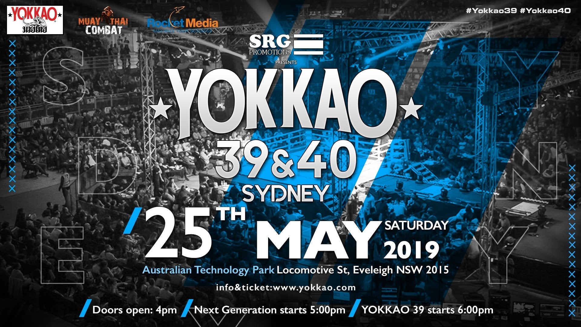YOKKAO 39 - 40 Confirmed for Sydney 25th May-Yokkao Thailand Store